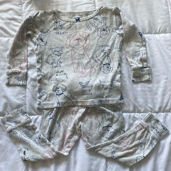 Charters- girls dog pajamas- 2 piece- size 24 months - Picture 1 of 6